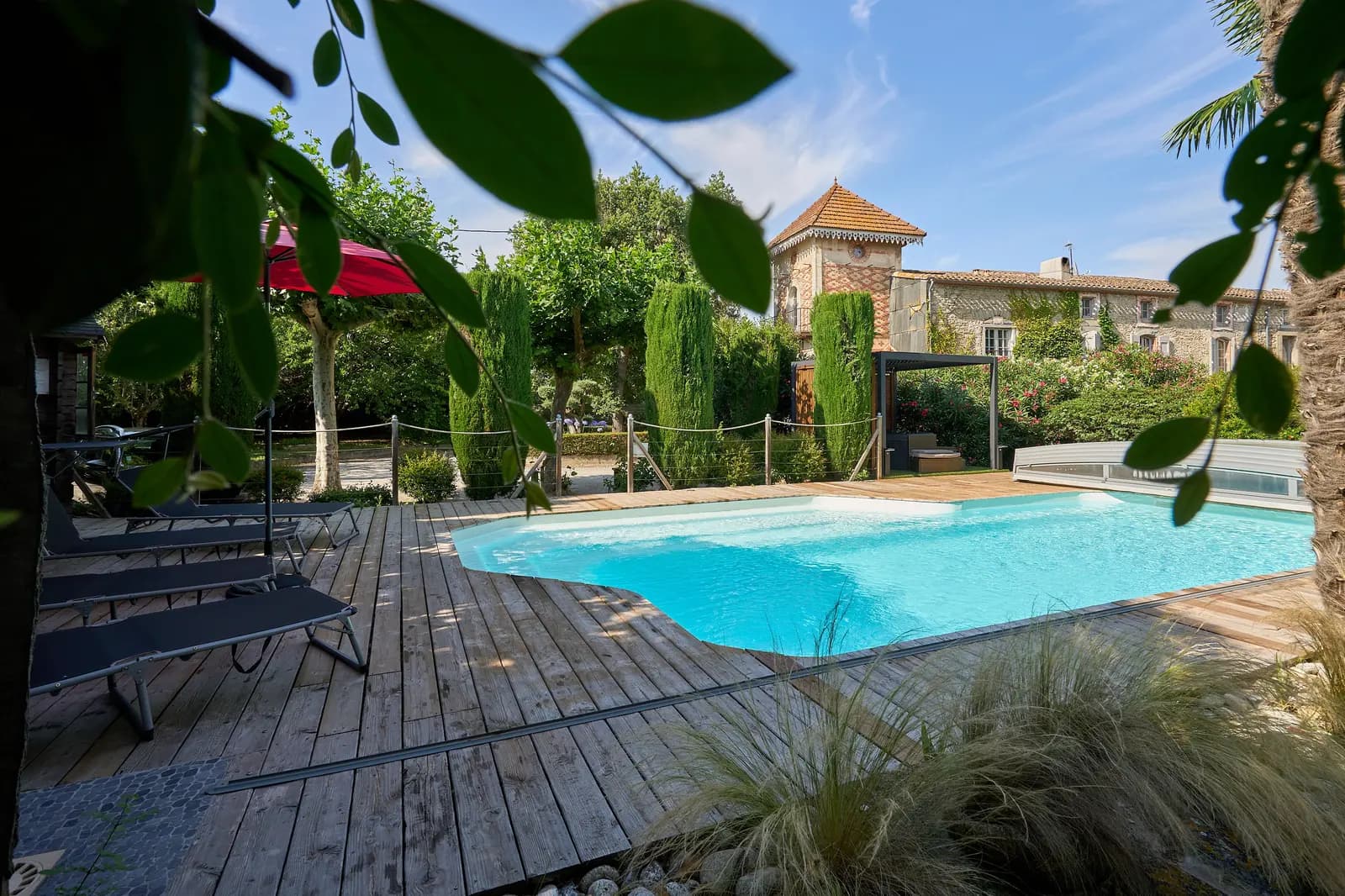 Gîte avec piscine chauffée